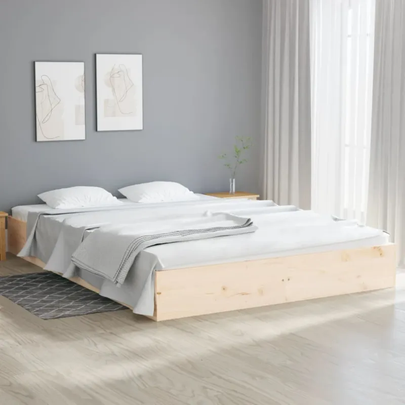 Esclusivo Giroletto senza Materasso in Legno Massello 160x200 cm