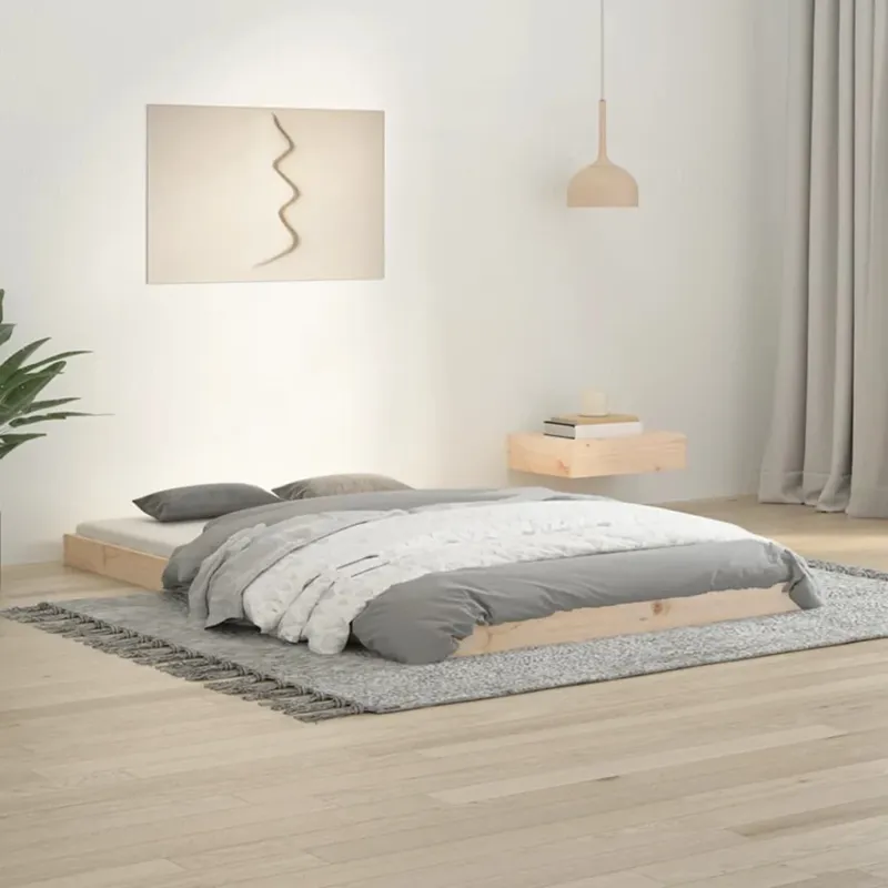 Must-Have Letto senza Materasso 120x190 cm in Legno Massello di Pino