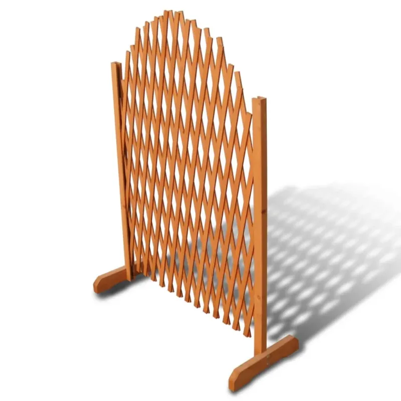 Recinzione a Traliccio Legno Massello Resistente 180x100cm Design Espandibile Direttamente Dal Produttore