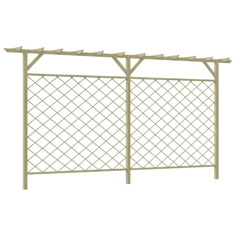 Miglior Prezzo Recinzione di Lattice con Pergolato per Giardino in Legno