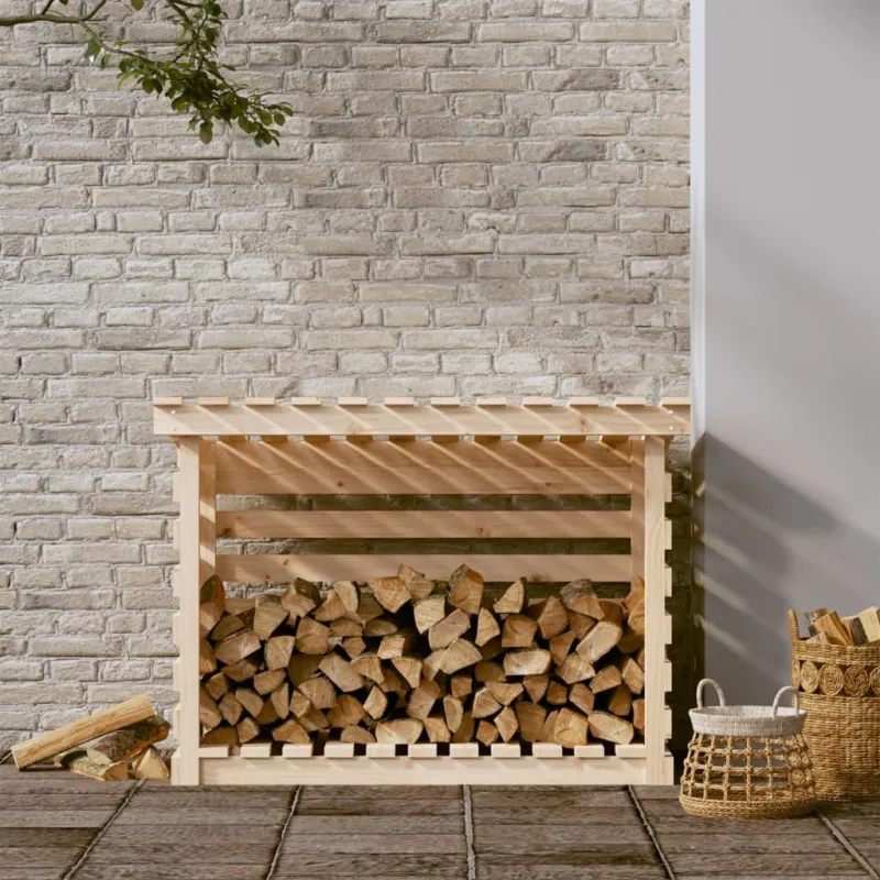 Portalegna 108x73x79 cm in Legno Massello di Pino Must-Have