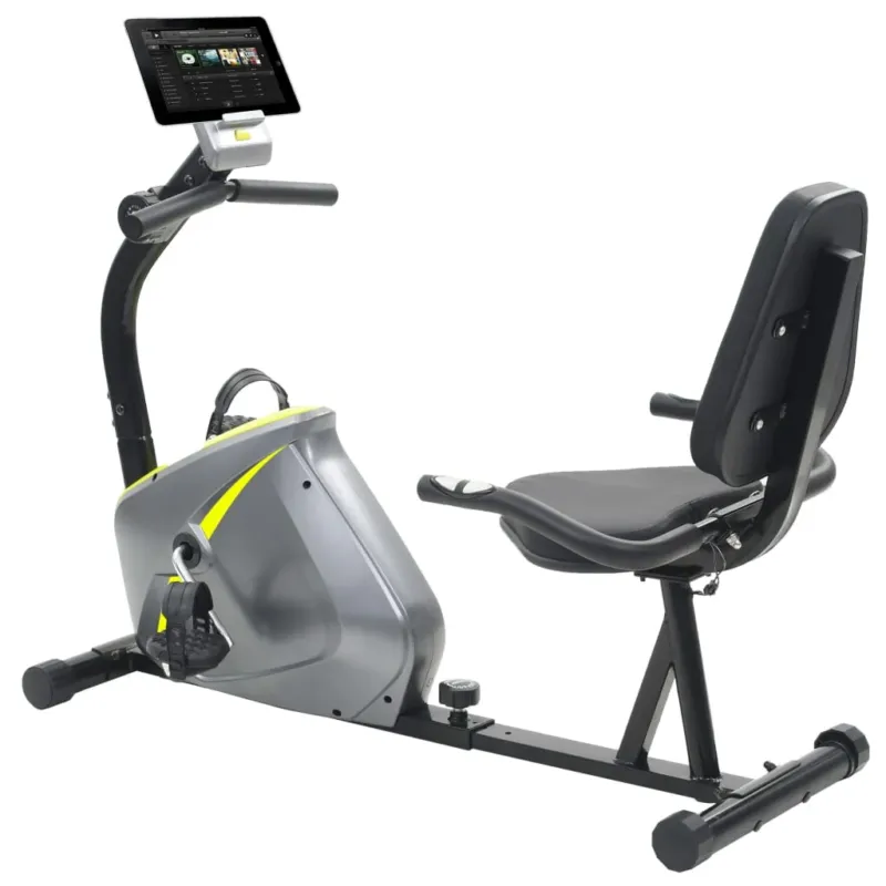 Cyclette Reclinata Magnetica per Fitness con Misurazione del Polso Display LCD Occasione
