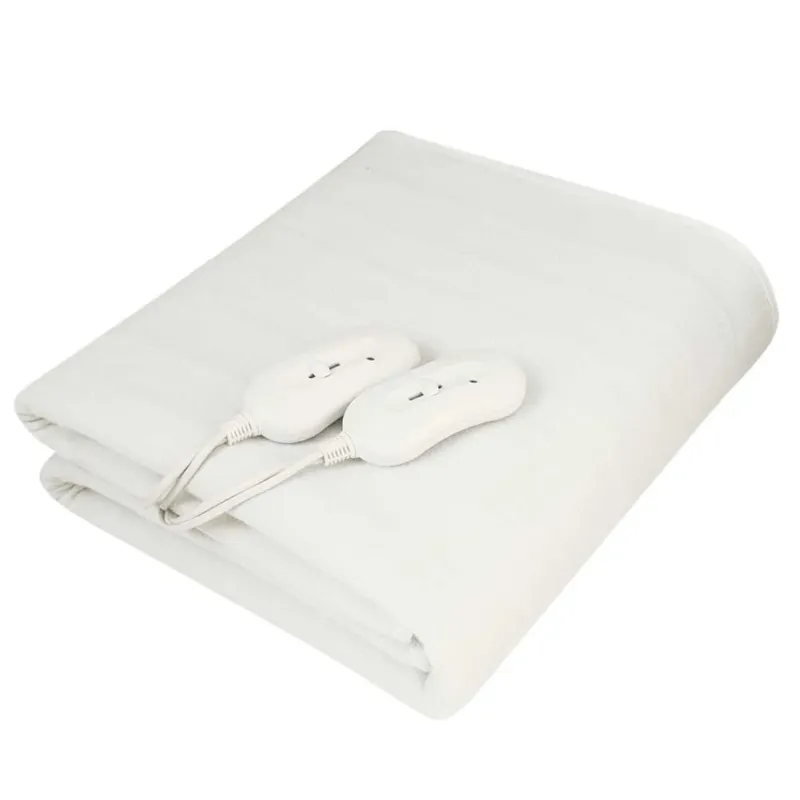 Promozione Esclusiva Coperta Termica Doppio Telecomando Matrimoniale Anallergica Scaldaletto 120watt Lavabile