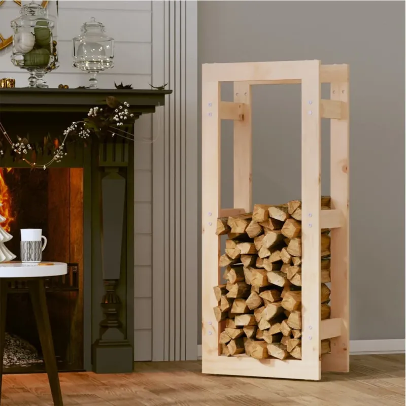 Ordina Subito Portalegna 41x25x100 cm in Legno Massello di Pino