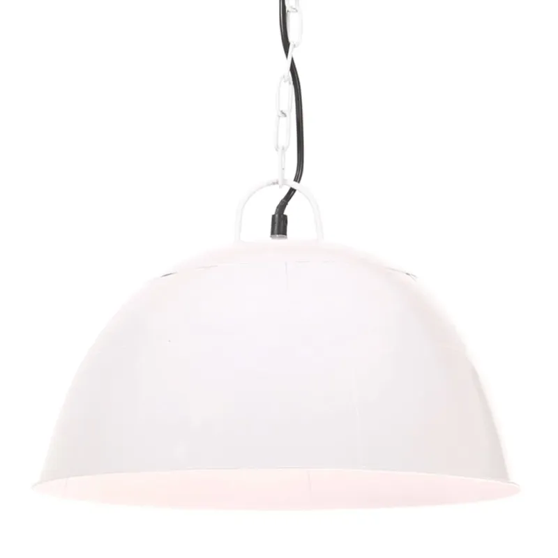 Promozione Esclusiva Lampadario a Soffitto Industriale Vintage 25 Watt Bianca Forma Rotonda 41 cm E27