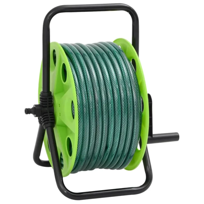 Avvolgitubo Autonomo Verde con Set Raccordi Tubo 0,5" 30 m PVC Bestseller