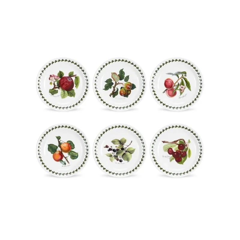 Portmeirion Pomona Servizio Piatti Piani 6 Pz 26,8 cm Scelto Dai Clienti