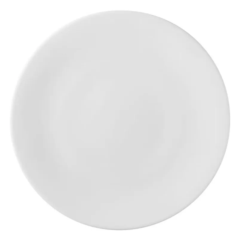 Spedito Oggi Arthur Krupp Neve Bone China Set 6 Piatti Piani 27 cm