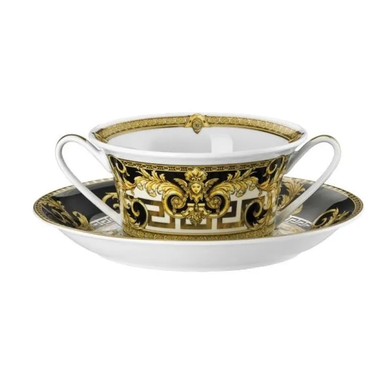 Versace Prestige Gala Tazza Brodo con Piattino 19325-403637-10240 Scelto Dai Clienti