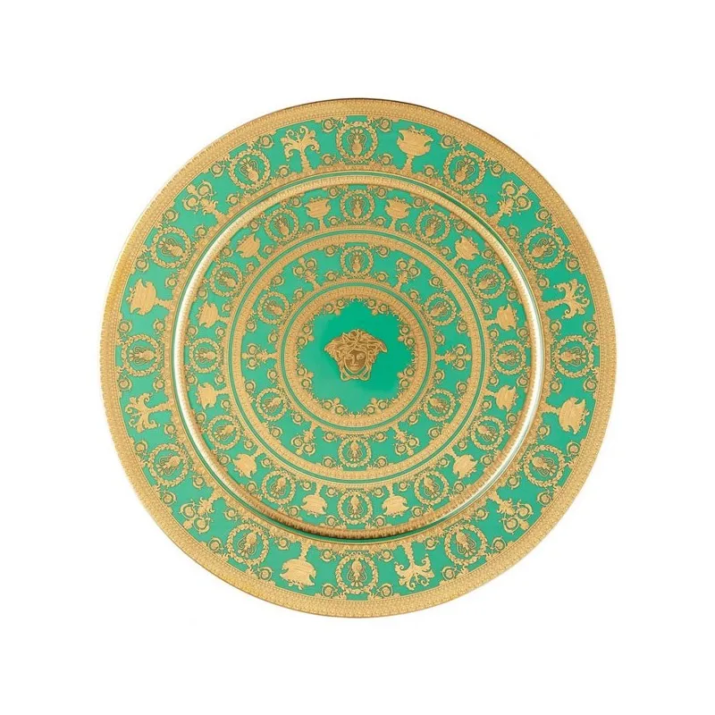 Versace I Love Baroque Verde Piatto 33 cm Edizione Limitata Promozione