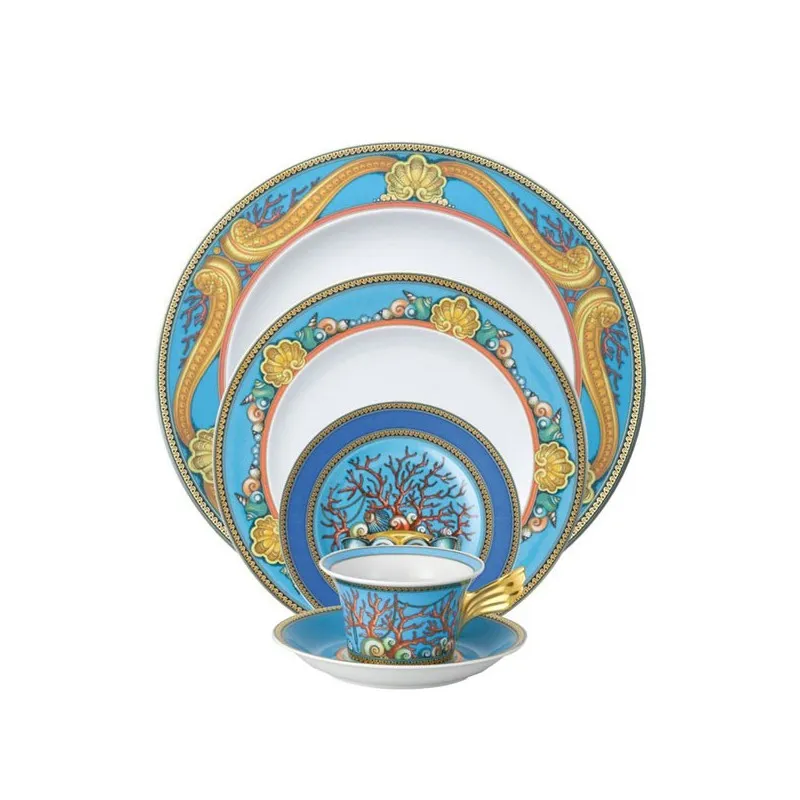 Versace Les Tresors de la Mer Posto Tavola 5 Pezzi Offerta Lampo