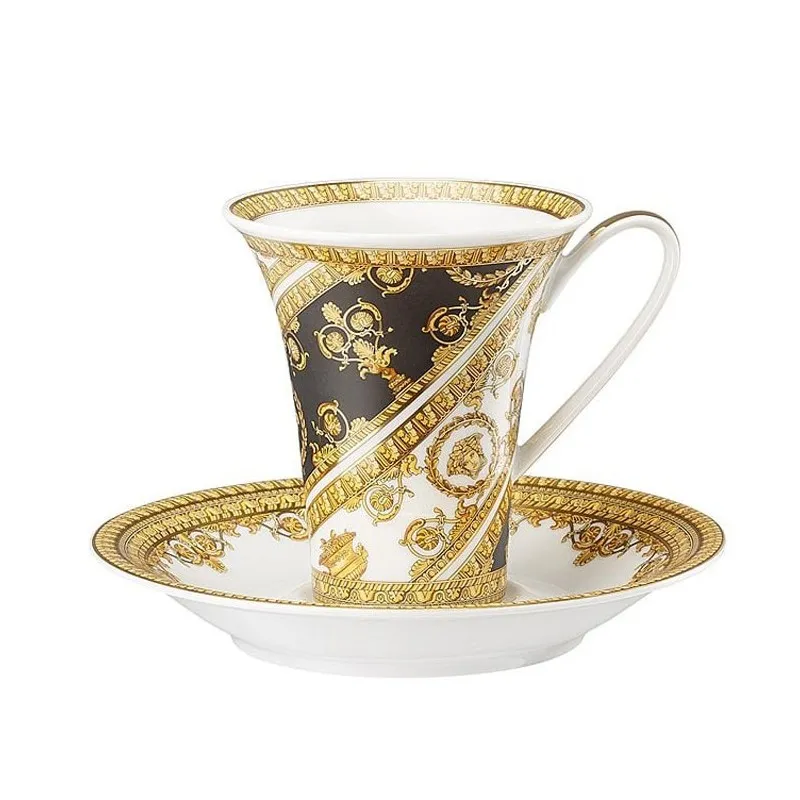 Nuova Collezione Versace I Love Baroque Tazza Caffè Alta con Piattino