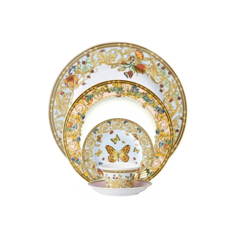 Versace Le Jardin de Versace Posto Tavola 5 Pezzi Prezzo Ridotto