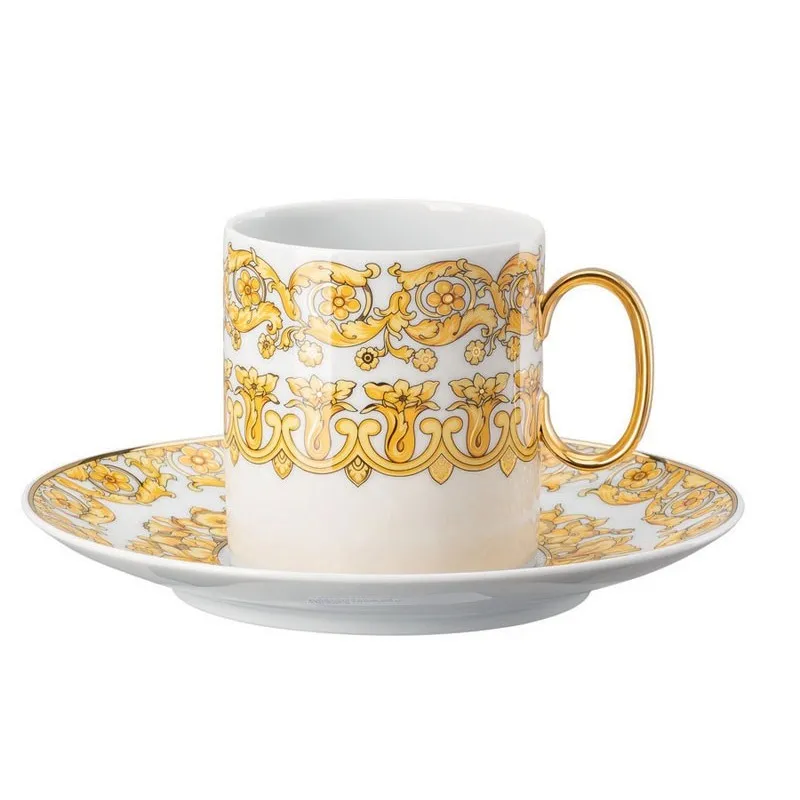 Ultimissimo Modello Versace Medusa Rhapsody Tazza Caffè Alta con Piattino