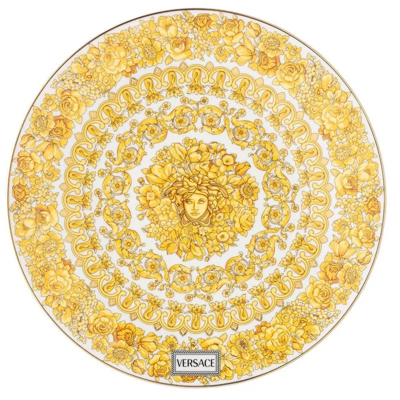 Versace Medusa Rhapsody Piatto Segnaposto 33 cm Offerta Speciale