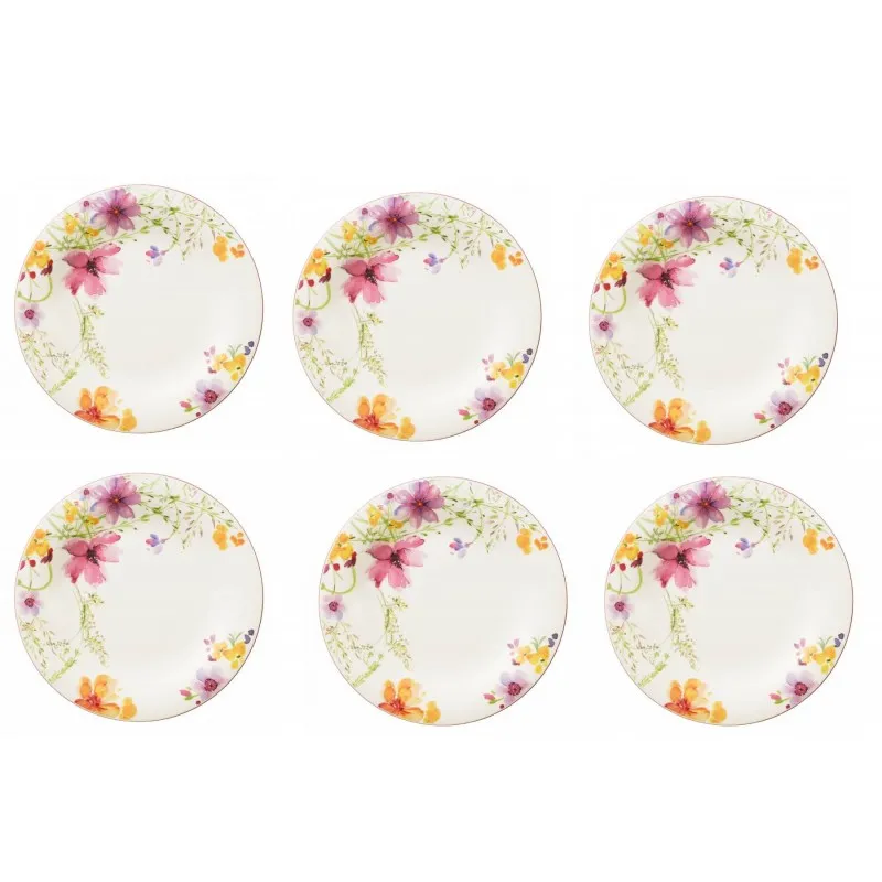 Nuova Collezione Villeroy & Boch Mariefleur Set 6 Piatti Piani 27 cm