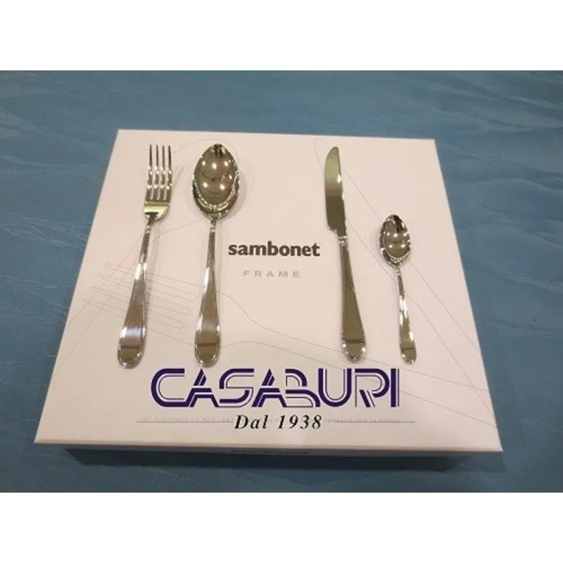 Sambonet Frame Servizio Posate 24 Pz 52559-81 Direttamente Dal Produttore