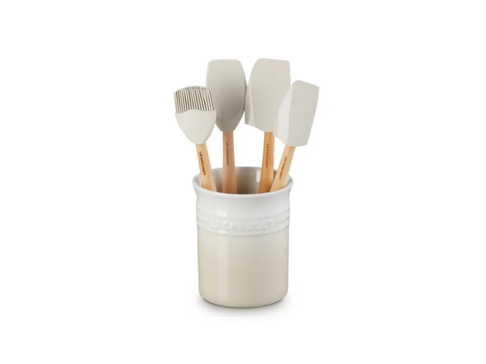 Craft, set contenitore spatole + 4 spatole - meringue Occasione Imperdibile