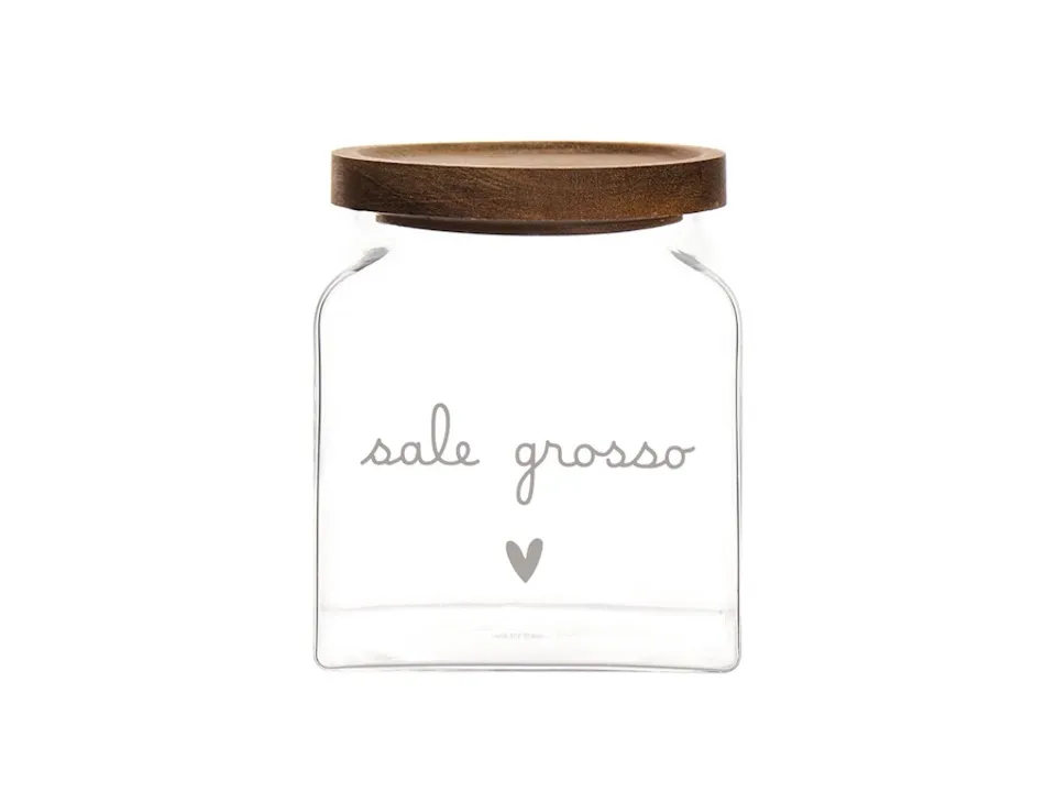 Offerta Limitata Barattolo sale grosso cuore 12x12x14 cm