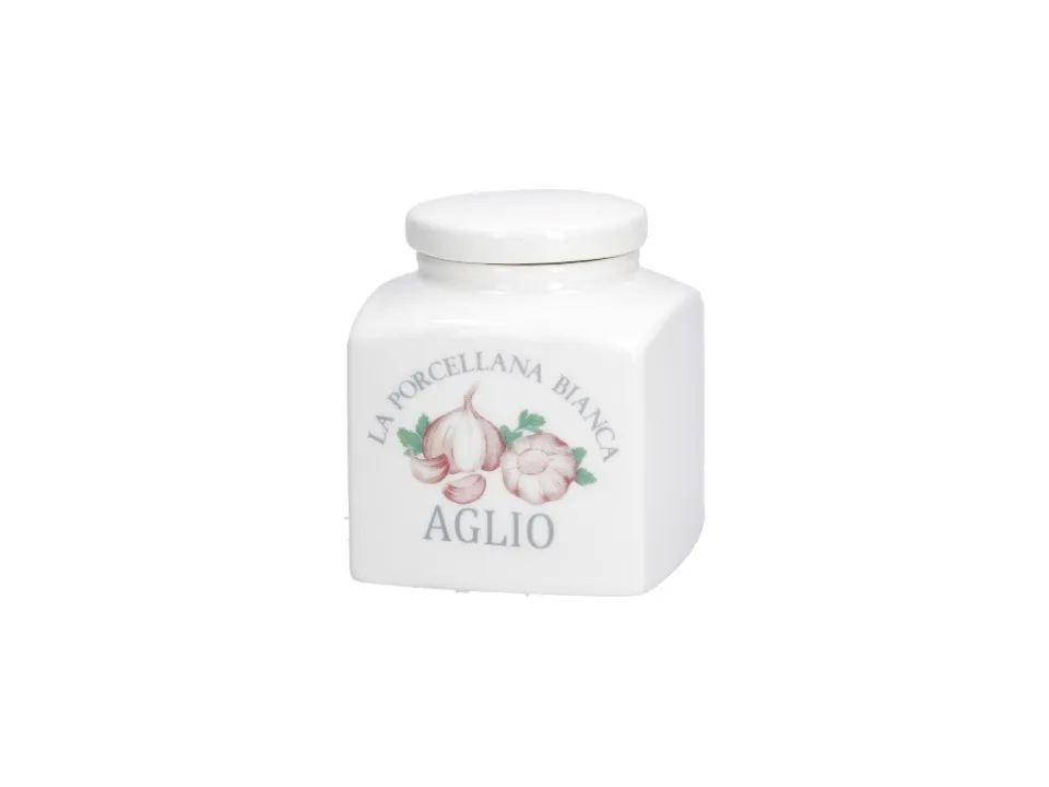 Conserva, barattolo aglio 9,5x9,5xh11,5 cm, 500 cc Promozione Esclusiva