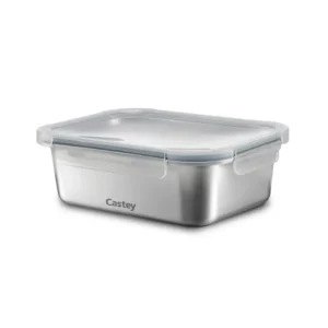 Prezzo Ridotto Contenitore rettangolare per microonde in acciaio inox - 800 ml