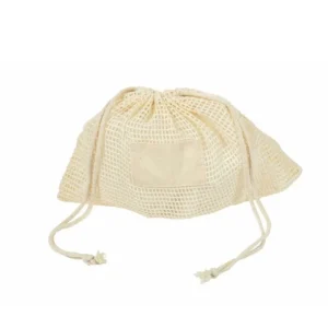 Popolare Sacchetto per alimenti in cotone traforato 30x20cm