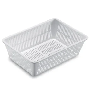 Soddisfatti O Rimborsati Cestino rettangolare forato 34x24x10 bianco