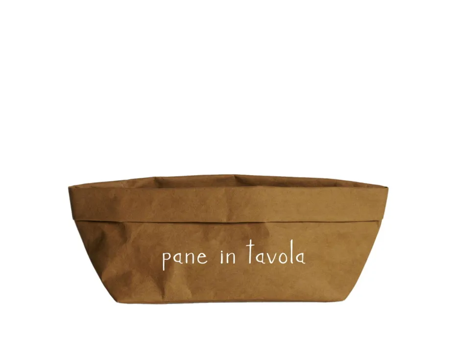 Pane in tavola, contenitore in cellulosa 24x12 cm Offerta Lampo