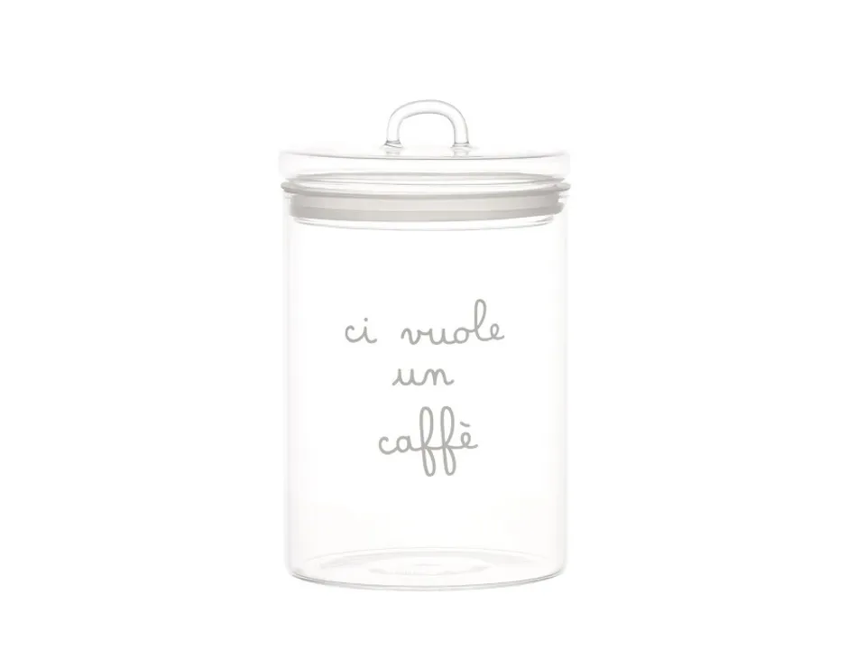 Barattolo ci vuole un caffè, ø 12 cm Subito Disponibile