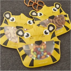 Set 3 sacchetti con cerniera tigre Prezzo Di Fabbrica