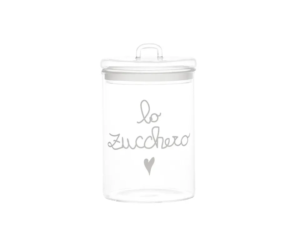 Barattolo in vetro lo zucchero, ø 12 cm Professionale