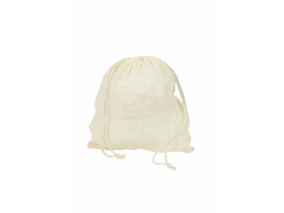 Acquista Ora Sacchetto per alimenti in cotone traforato 30x36cm