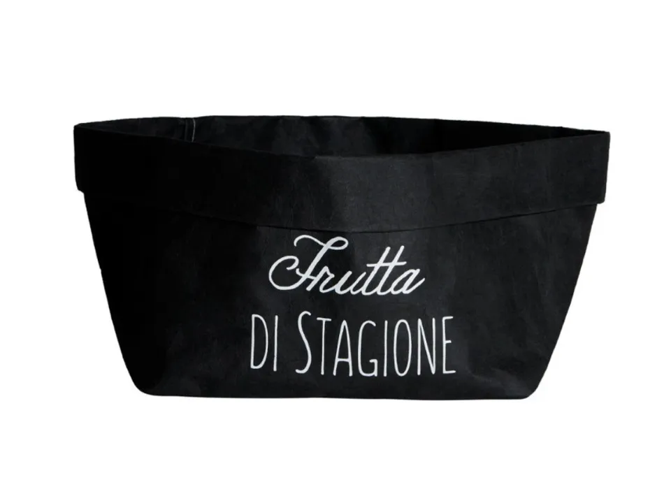 Frutta di stagione, contenitore in cellulosa 22x22 nero Prezzo Di Fabbrica