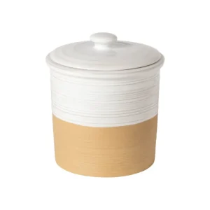 Scotia white, canister con coperchio ø19,7x22,8h cm Professionale