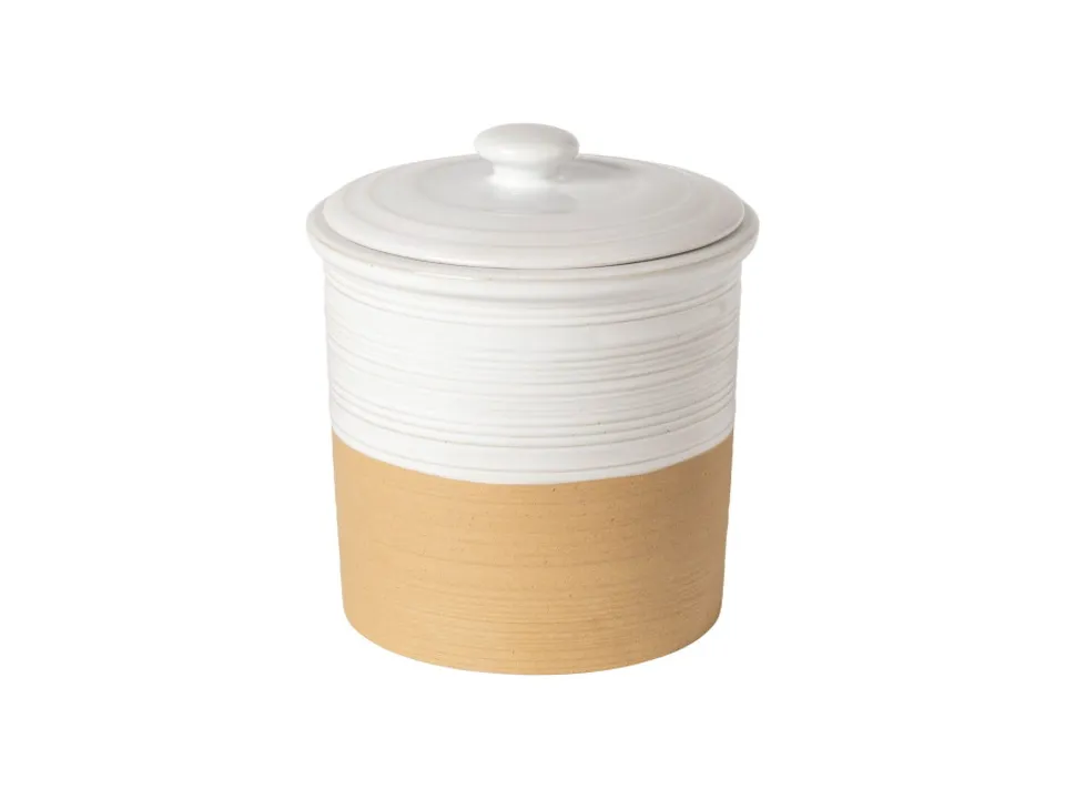 Scotia white, canister con coperchio ø19,7x22,8h cm Professionale