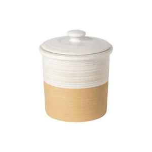 Scotia white, canister con coperchio ø17,2x19,7h cm Ultima Occasione