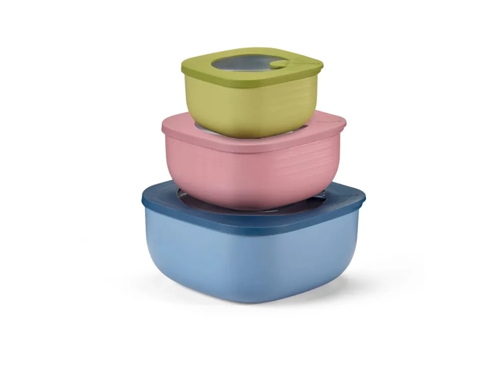 Super Prezzo Store&more bio, set 3 contenitori bassi
