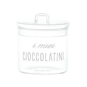 Barattolo in vetro i miei cioccolatini, ø 12 cm Offerta Limitata
