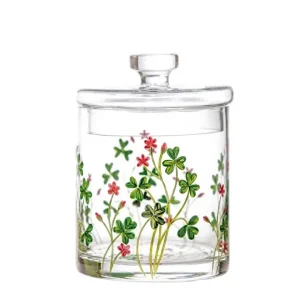 Spedito Oggi Ancora più flora, barattolo con fiori rossi 750 ml