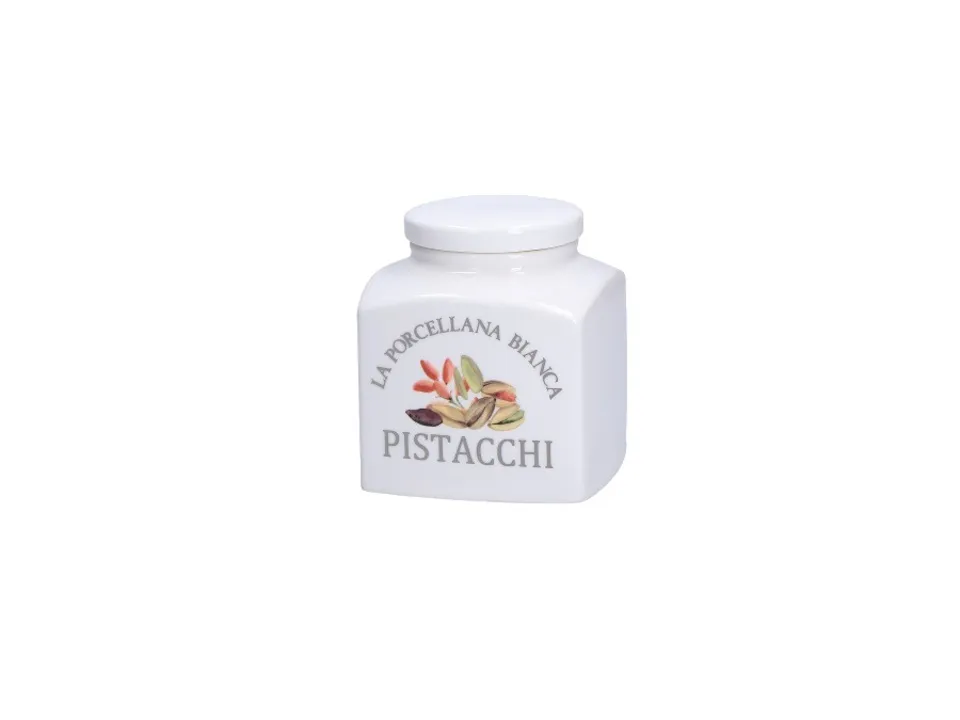 Conserva, barattolo pistacchi 9,5x9,5xh11,5 cm, 500 cc Promozione Esclusiva