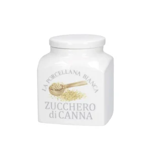 Conserva, barattolo zucchero di canna 11,5x11,5xh14,5 cm, 1100 cc Promo Stagionale