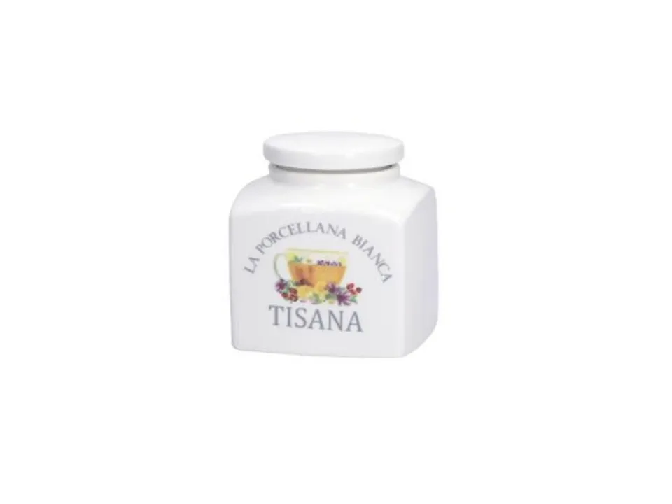 Prezzo Di Fabbrica Conserva, barattolo tisana 9,5x9,5xh11,5 cm, 500 cc