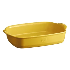 Prezzo Di Fabbrica Pirofila rettangolare giallo