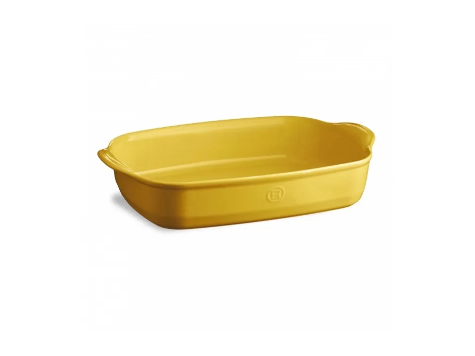 Ultime Pezzi Pirofila rettangolare grande jaune-giallo, 42,5 cm