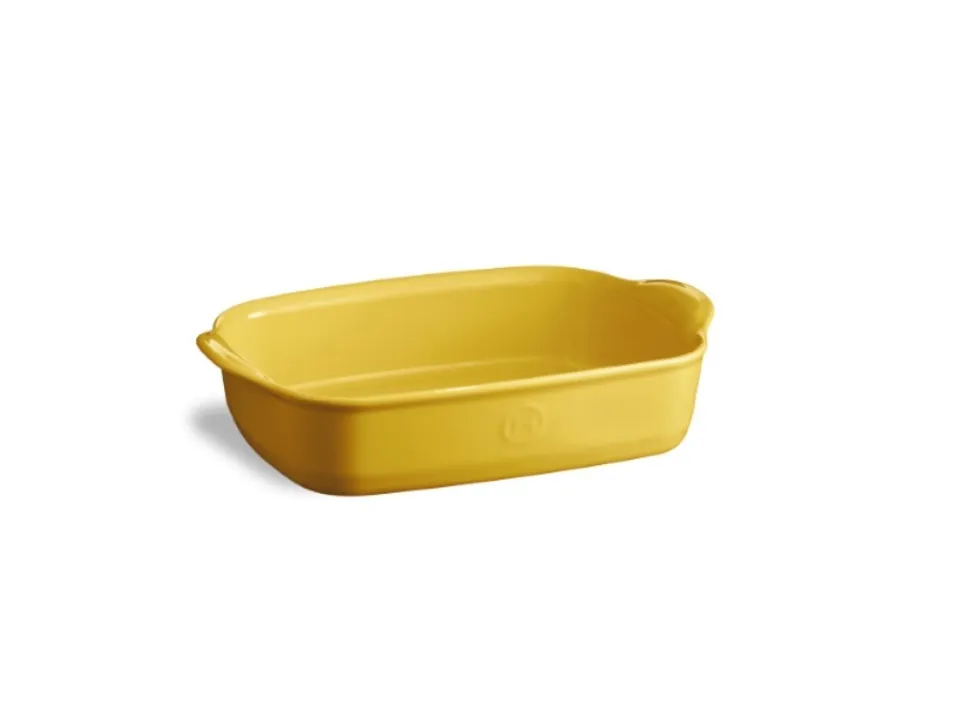 Popolare Pirofila rettangolare piccola, giallo provenzale