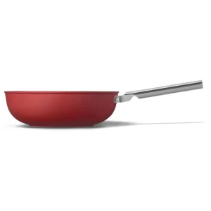 Wok, 50‘s style, ø 30 cm, rosso Prezzo Ridotto