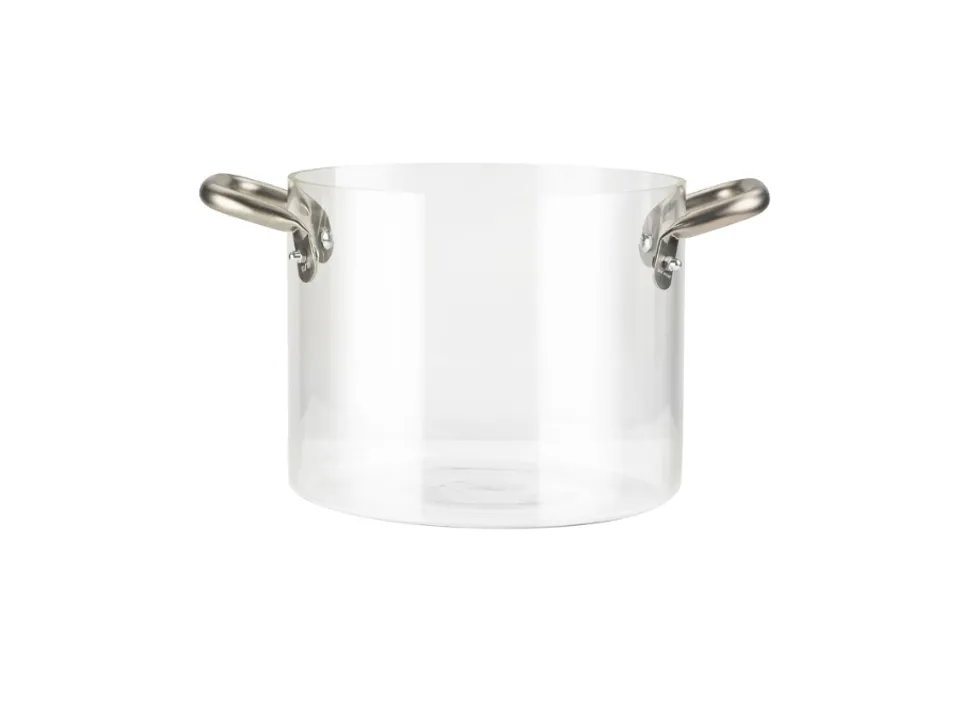The glass pot, pentola in vetro borosilicato ø 24 cm Nuova Collezione