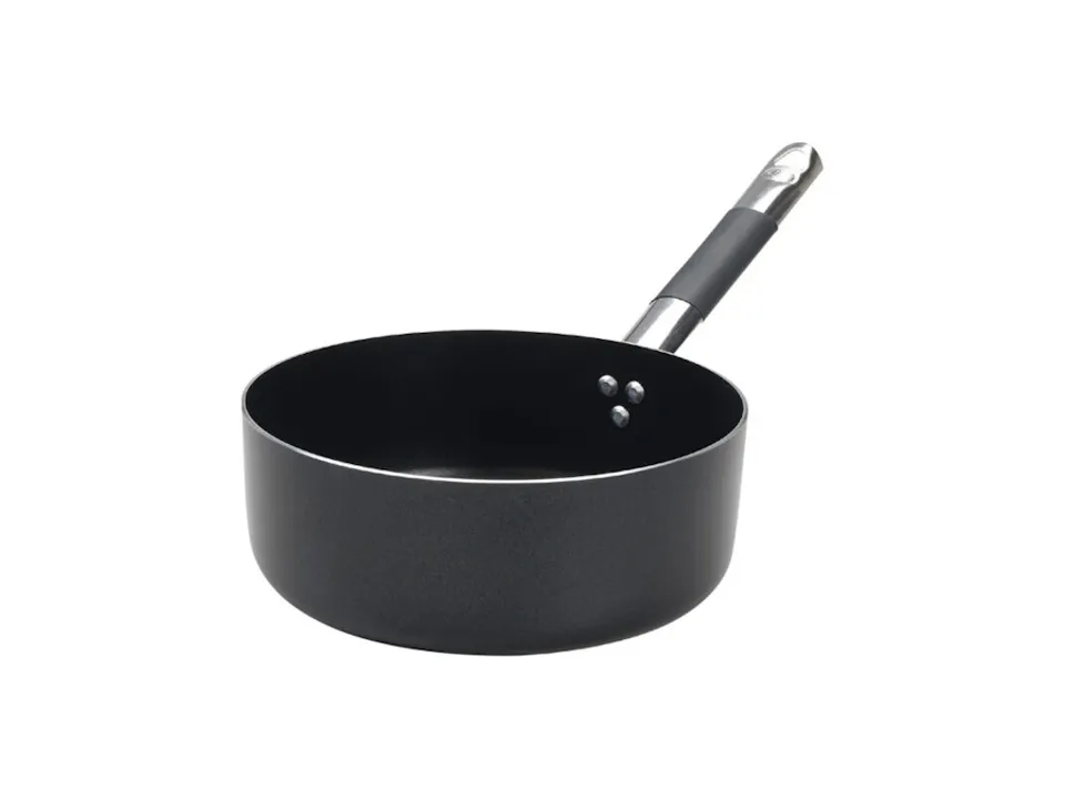 Casseruola antiaderente alblack bassa in alluminio 3mm 1 manico - ø28 Direttamente Dal Produttore