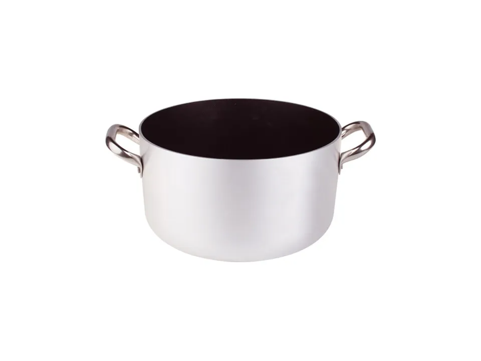 Super Prezzo Casseruola alta 2 manici, antiaderente, in alluminio 3 mm, ø 40 cm