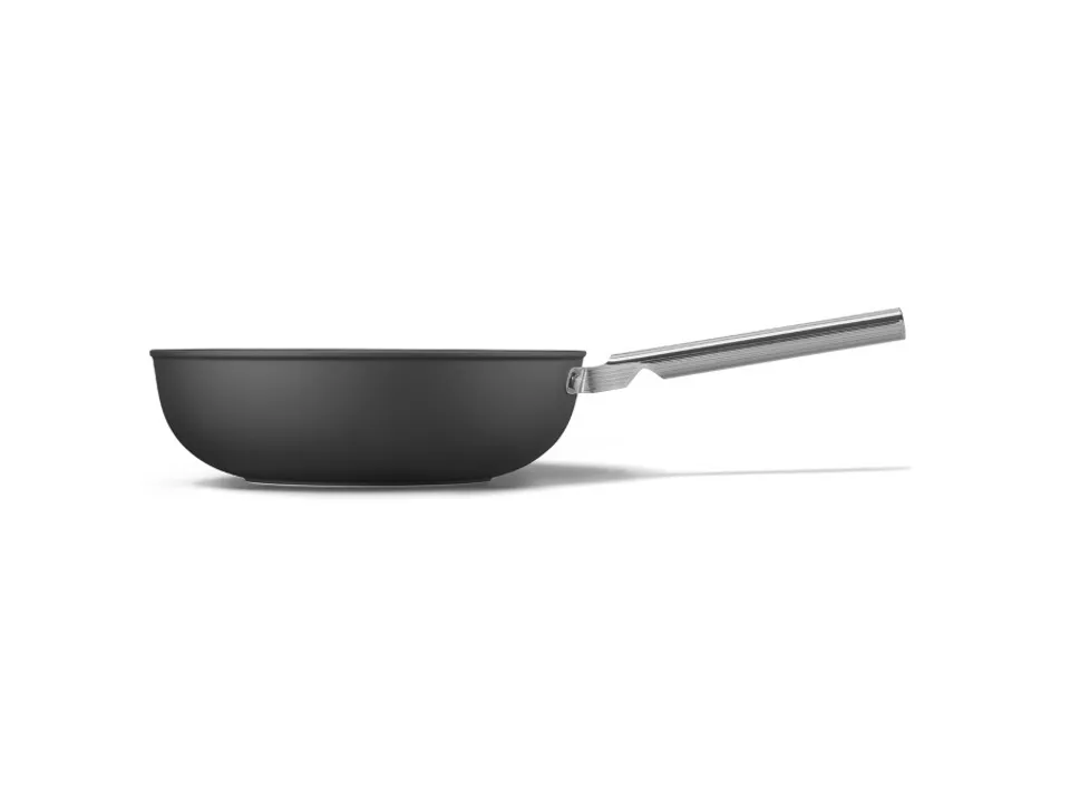 Soddisfatti O Rimborsati Wok, 50‘s style, ø 30 cm, nero